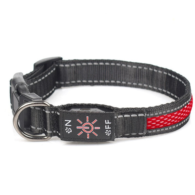 Rechargeable LED Dog Collar