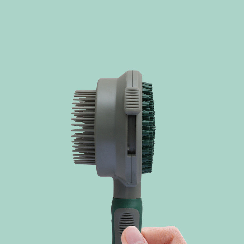 Self-Cleaning Slicker Brush