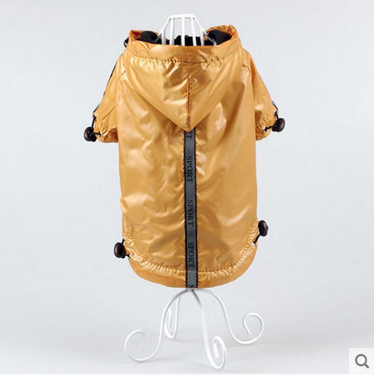 Hooded Reflective Dog Raincoat