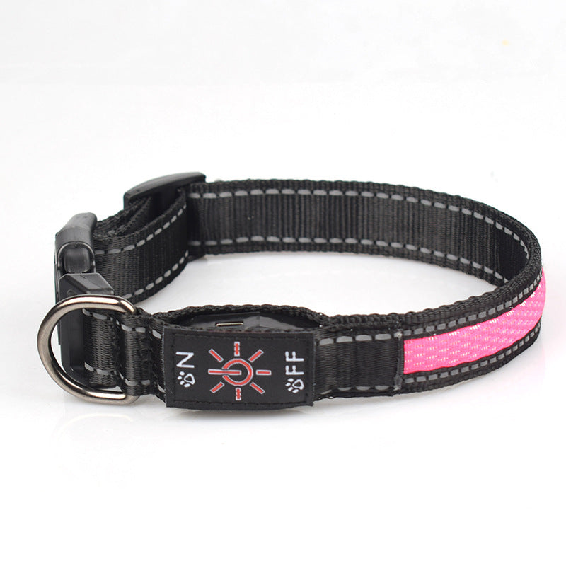 Rechargeable LED Dog Collar