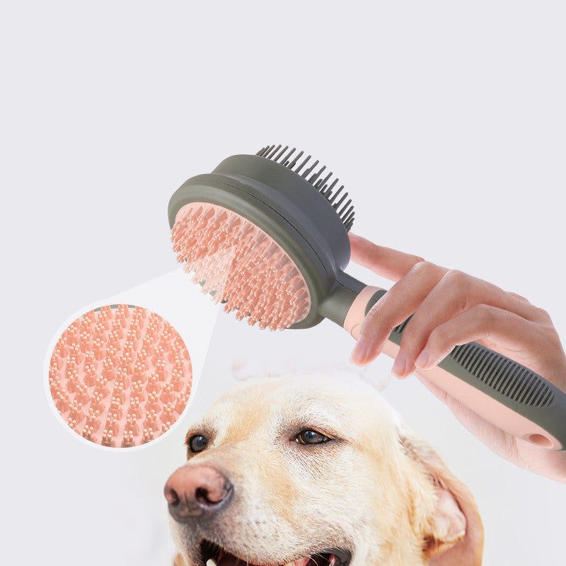 Self-Cleaning Slicker Brush