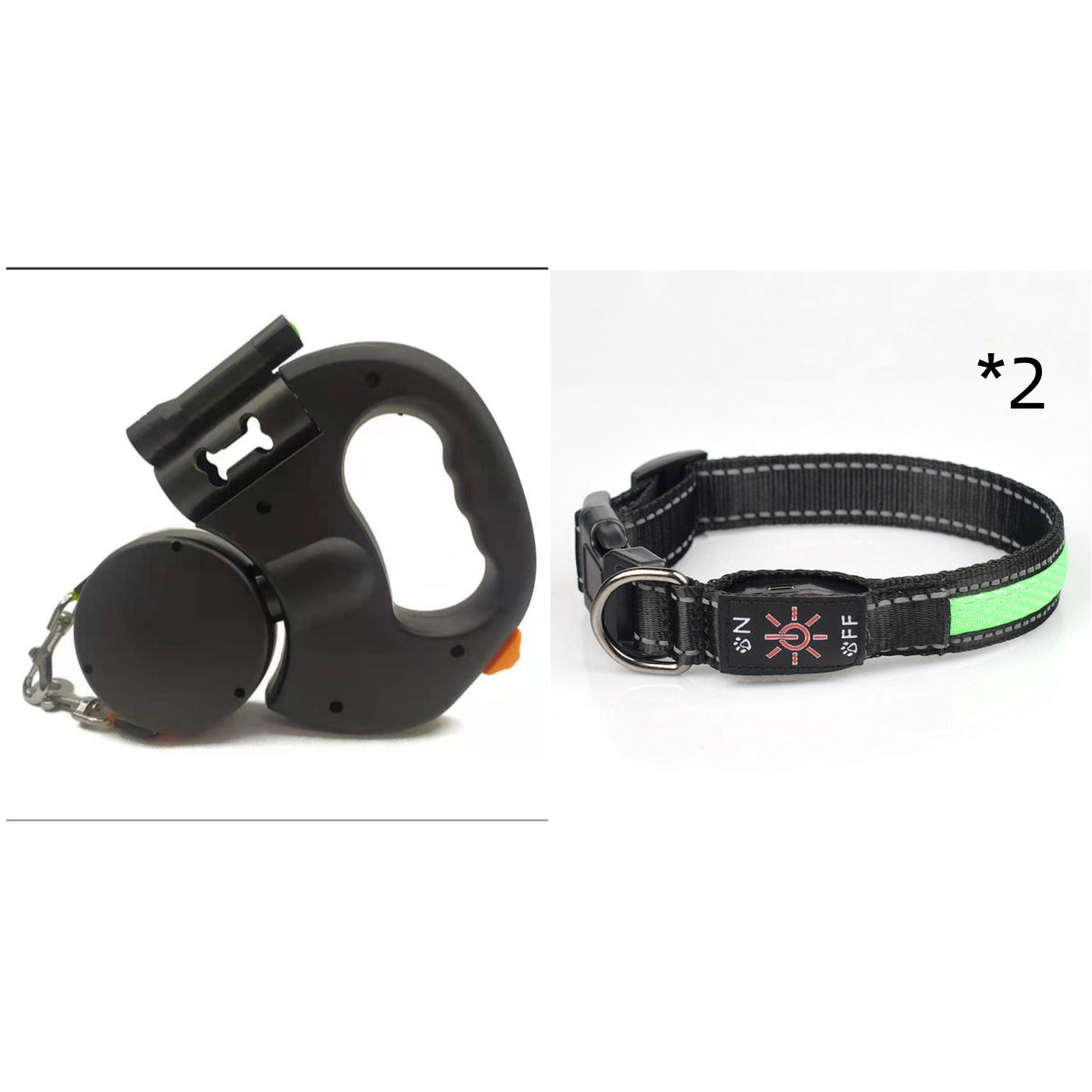 Rechargeable LED Dog Collar