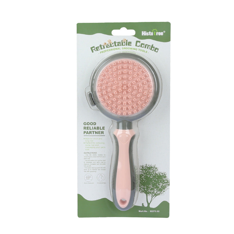 Self-Cleaning Slicker Brush
